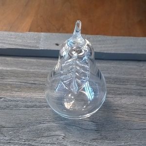 Princess House crystal pear